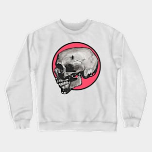 Skull X Crewneck Sweatshirt